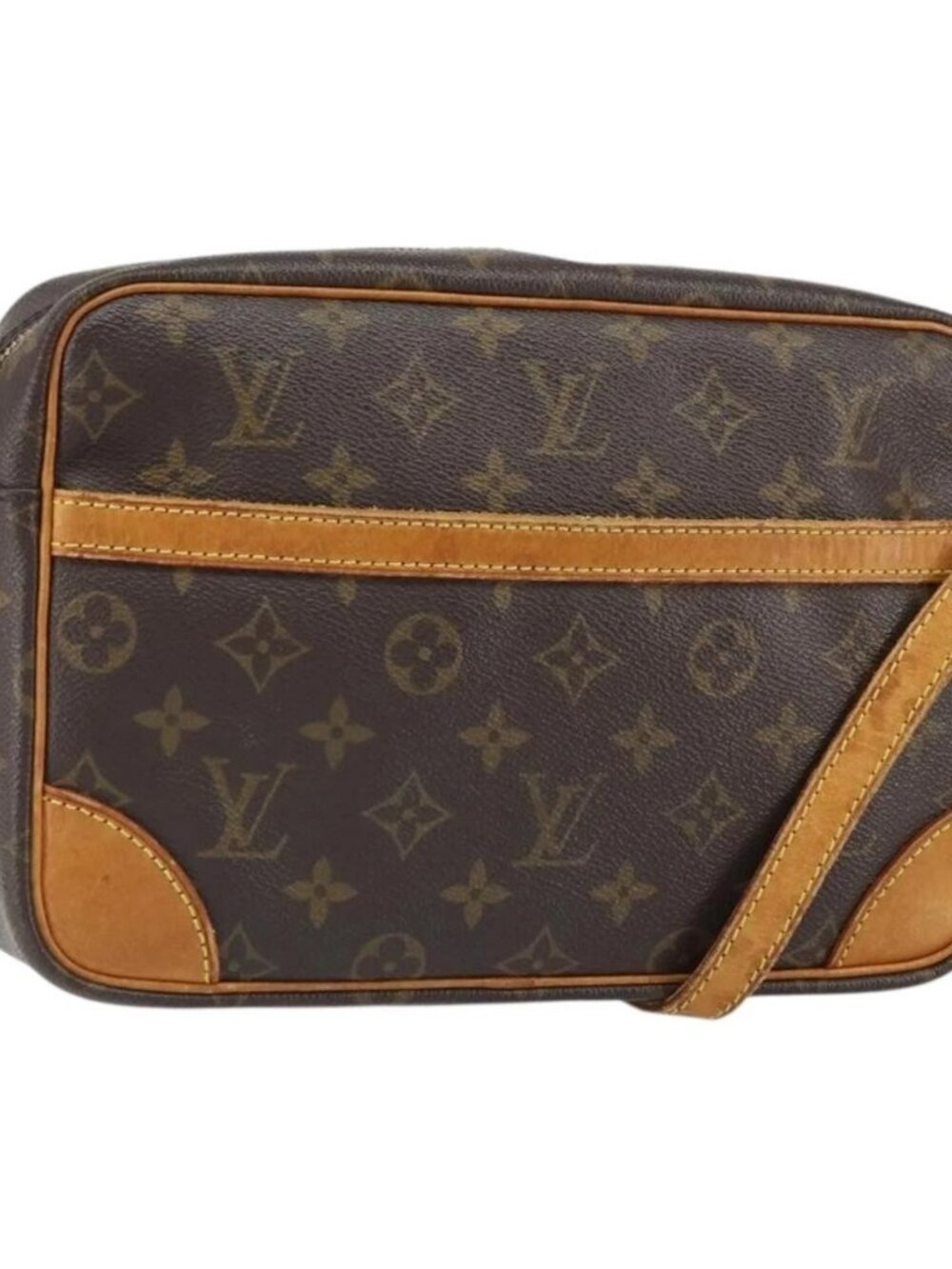 LOUIS VUITTON Monogram Trocadero 27 Shoulder Bag M51274 LV Auth bs32221